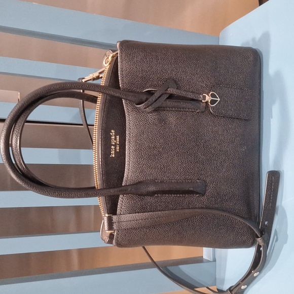 Kate Spade Margaux Medium Satchel BLACK EUC - Picture 3 of 8